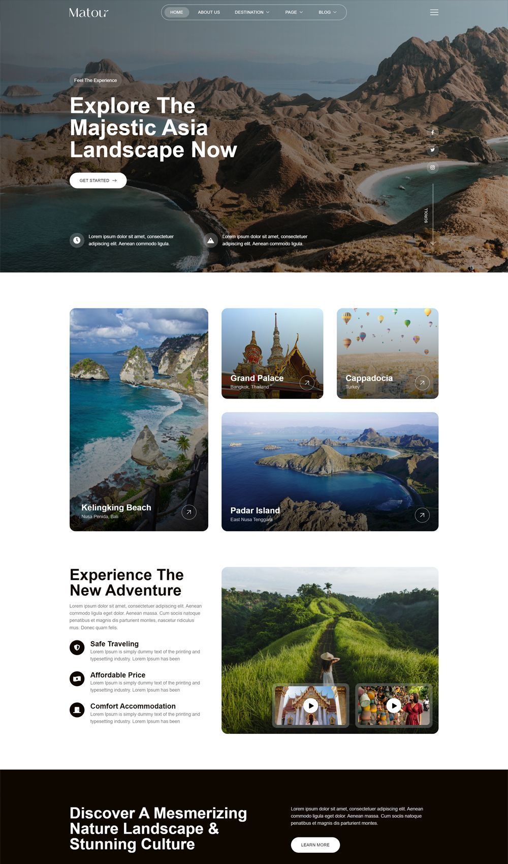 Travel Agency website project by Abiha Eman Hashmi